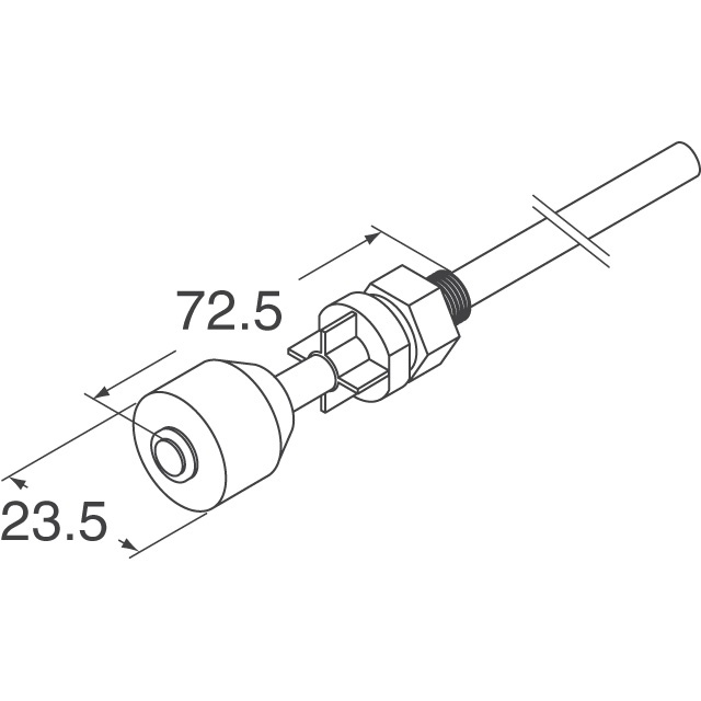 LS02-1A66-PA-500W Standex-Meder Electronics  Float Level Sensors